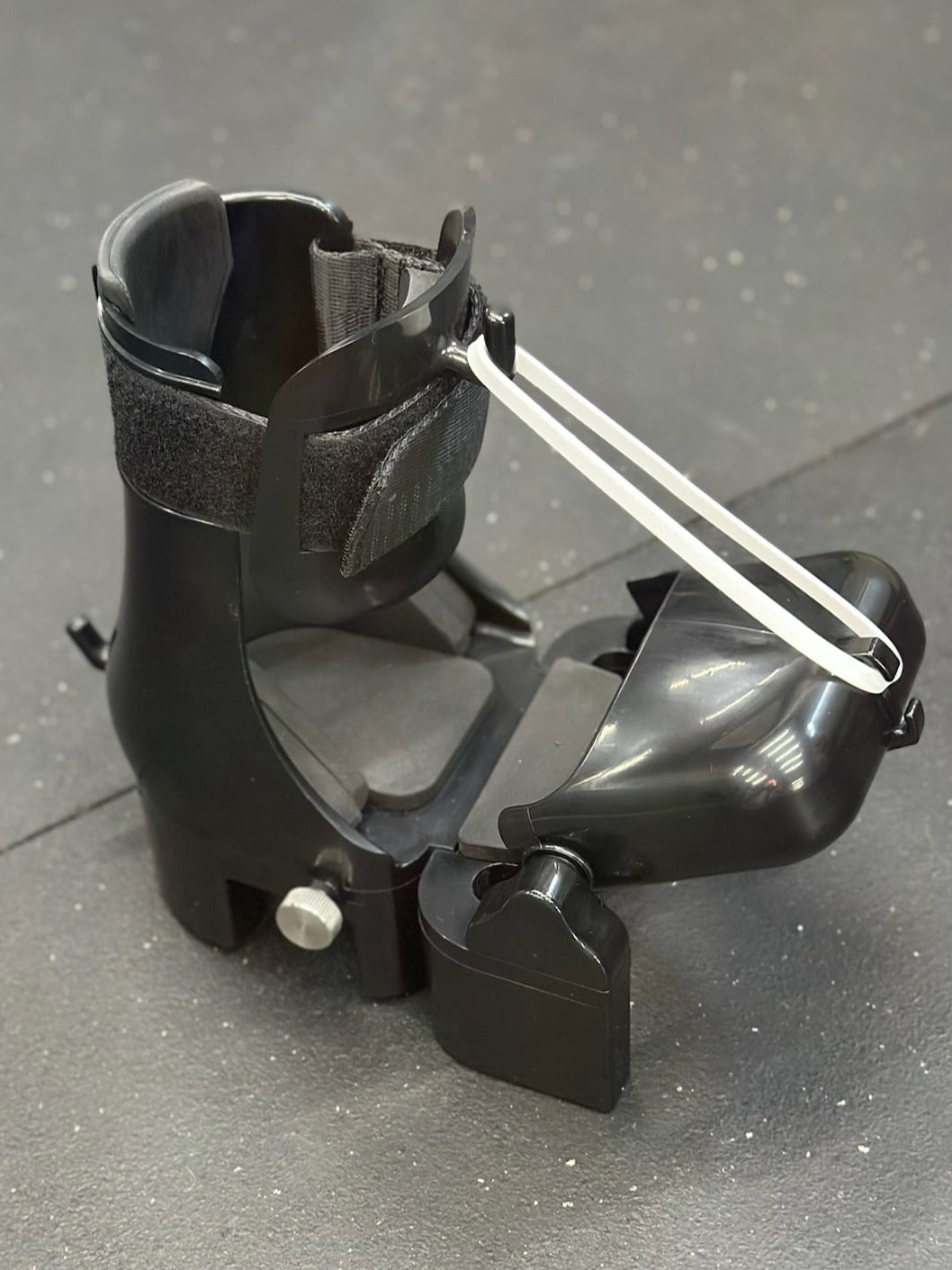 Setting up the FoosFoot™ for foot and ankle exercises